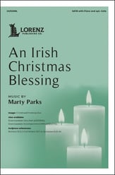 An Irish Christmas Blessing SATB choral sheet music cover